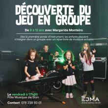 Découverte du jeu en groupe