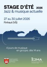 Stage d'été Finhaut