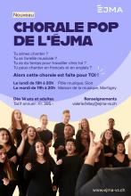 NEW : Chorale pop de l'ÉJMA