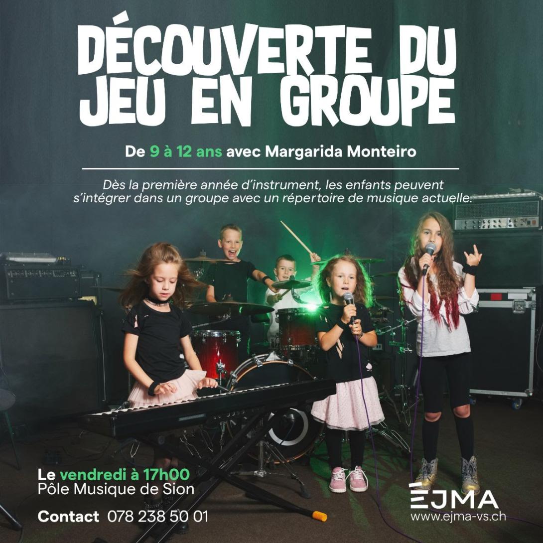 Découverte du jeu en groupe