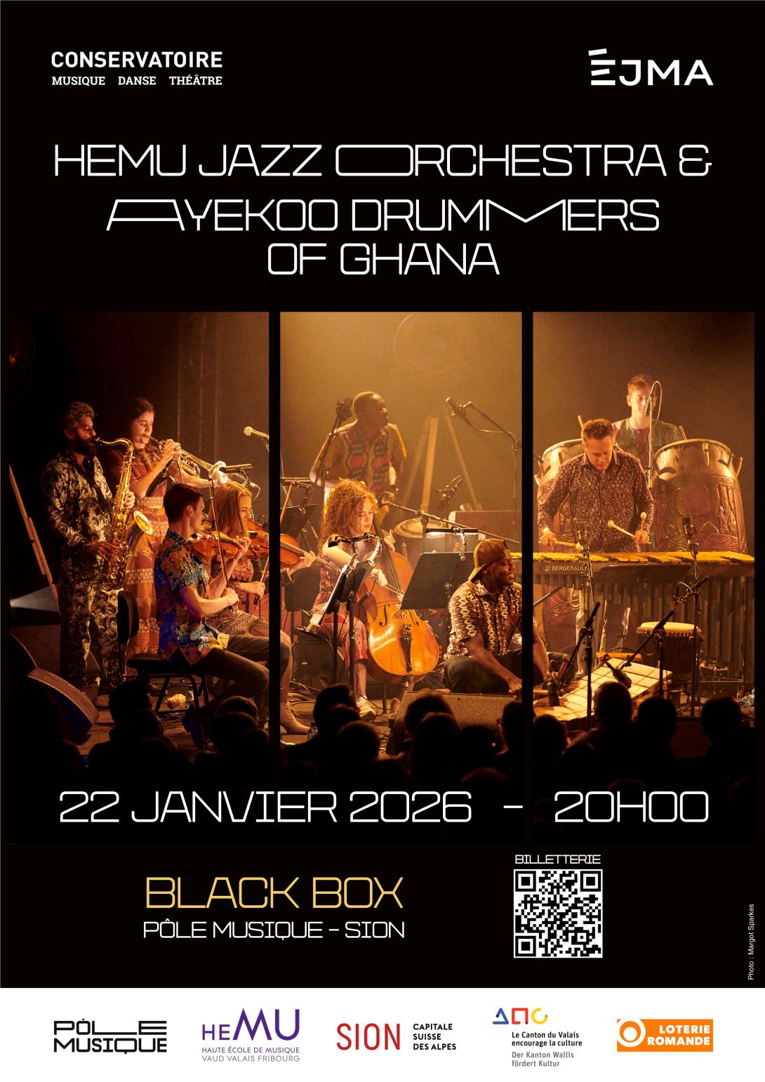 HEMU Jazz Orchestra & Ayekoo Drummers of Ghana