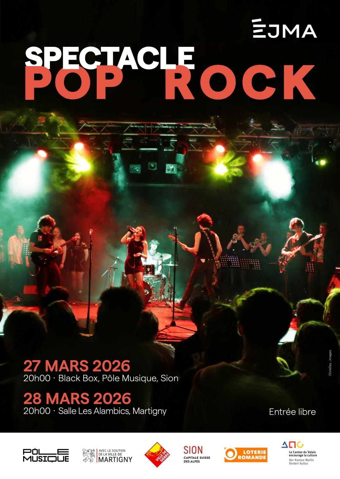 Spectacle POP ROCK