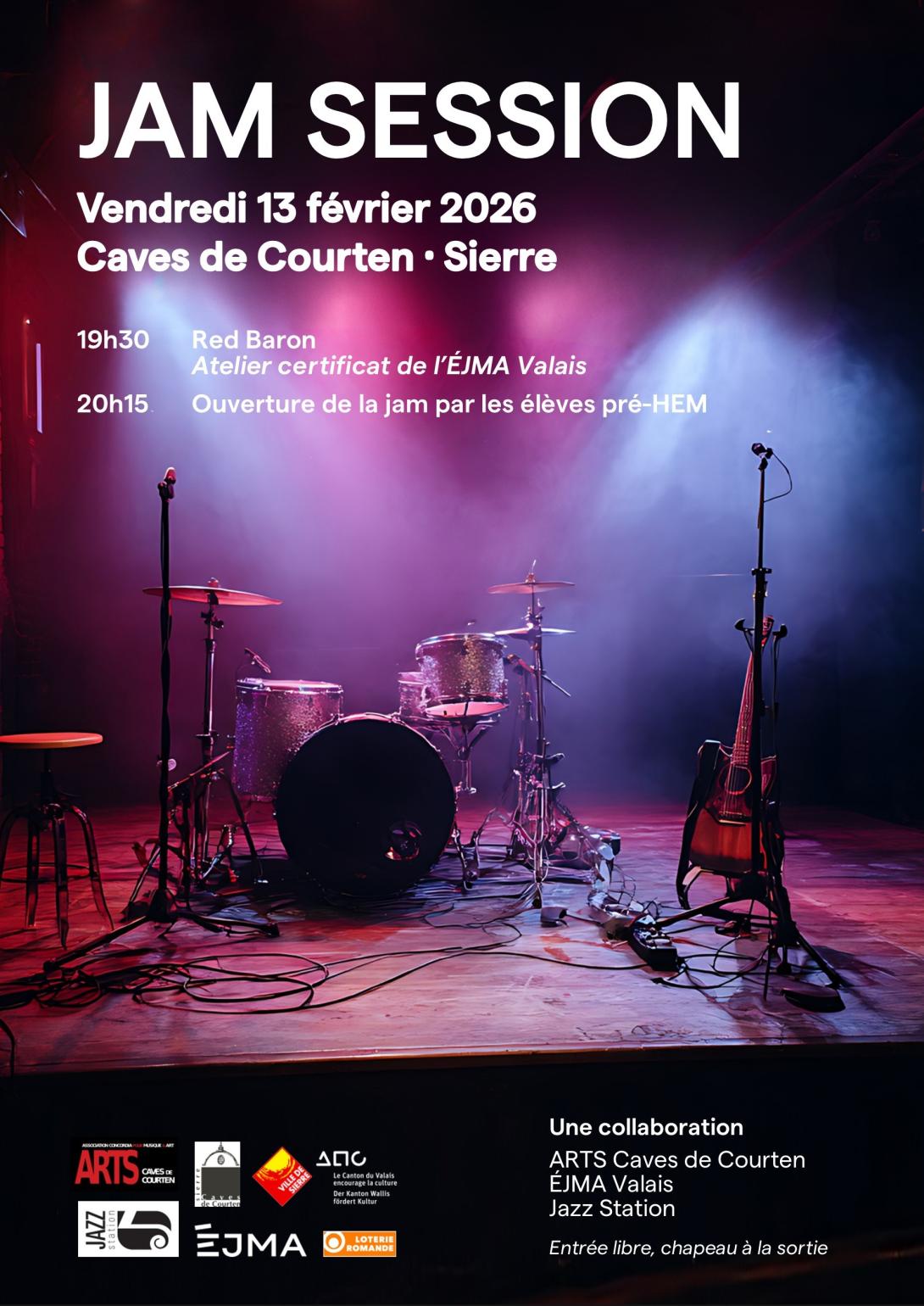 JAM aux Caves de Courten