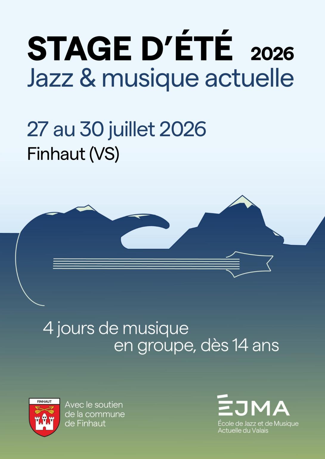 Stage d'été Finhaut