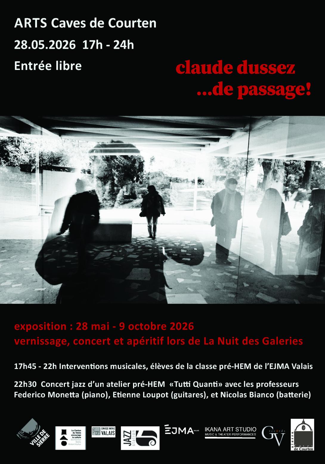 Nuit des galeries aux Caves de Courten