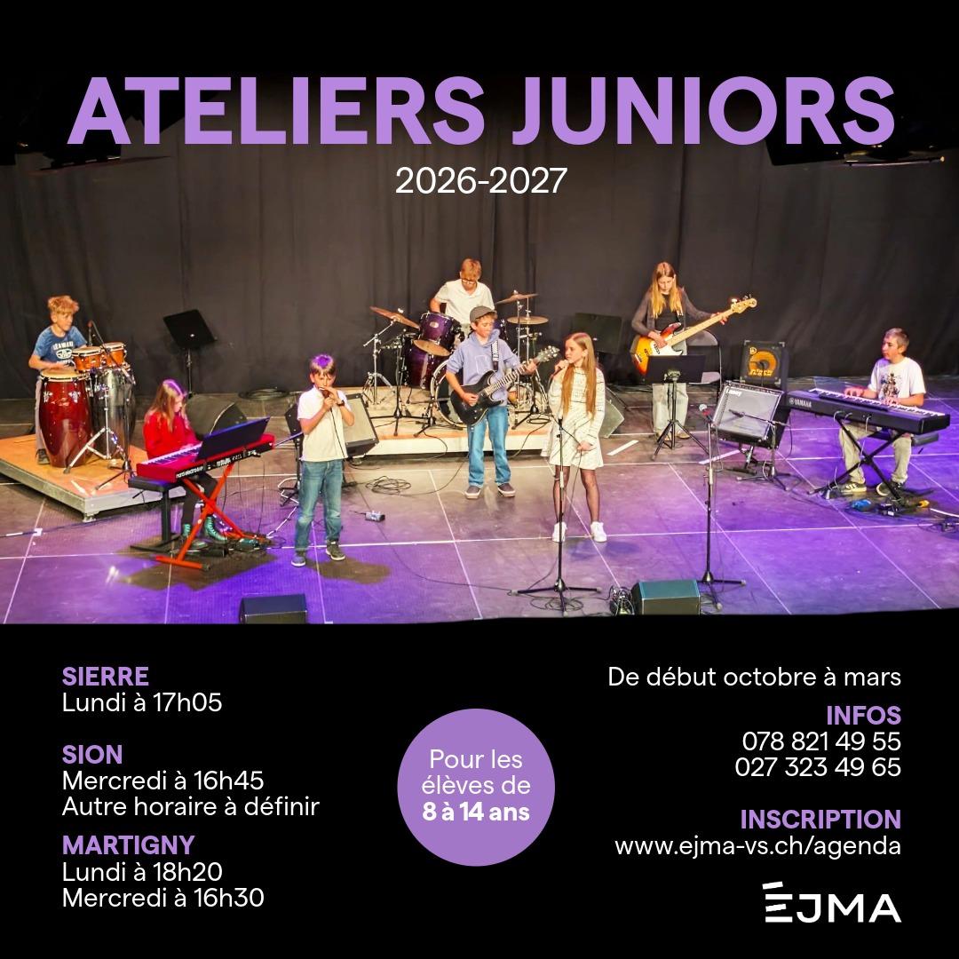 Ateliers juniors 26-27